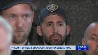 NY court officers speak out about understaffing [upl. by Gawain]