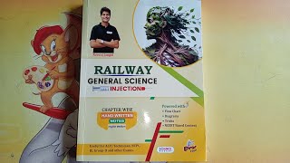 Neeraj Sir Science Book  Railway General Science Injection book Review English Hindi Medium [upl. by Earissed194]