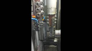 Dugard 52TTS CNC Lathe [upl. by Ylrebnik861]