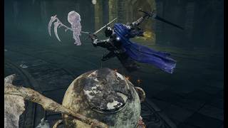 Rellana Twin Moon Knight BOSS Fight in Elden Ring  Rellanas Twin Moons  Rellanas Twin Blades [upl. by Trilbi]