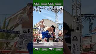 Boxing in Slow Motion Adrian Reyna vs Jose Manuel Cariaga boxing proboxing boxingpromoter [upl. by Yrrak]