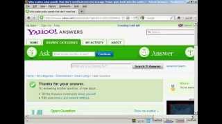 How to Answer a Question on Yahoo Answers and Leave a Link  yahooanswersmp4 [upl. by Niahs155]