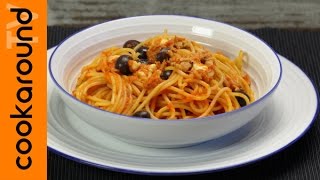 Spaghetti alla caprese con tonno [upl. by Anitsirhc]