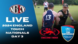 LIVE RUGBY 2024 ENGLAND TOUCH NATIONALS  DAY 3 [upl. by Airtap]