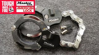 1049 Review Master Lock Street Cuffs Bike Lock [upl. by Aynav296]