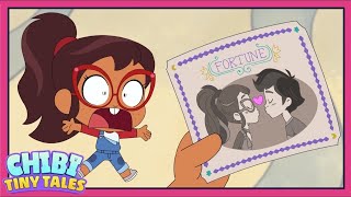 Haileys On It Chibi Tiny Tales  Fortune Teller  disneychannel [upl. by Kipton798]