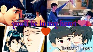 Hiro and Tadashi Amv Youll Be In My Heart [upl. by Laertnom]