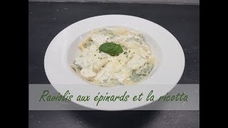 Raviolis aux épinards et la ricotta [upl. by Anirt959]