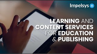 Learning and Content Services for Education amp Publishing impelsys trending viralvideo learning [upl. by Llenrod944]