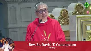 IF YOU LOVE GOD AVOID SIN  Homily by Fr Dave Concepcion on Dec 26 2023 715am Mass [upl. by Eissert]