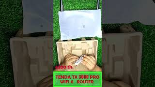 Tenda Tx 3000 Pro wifi 6 router Unboxing tenda router wifi 6 router [upl. by Ogawa]