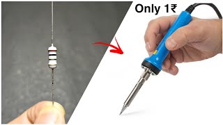 How To Make Mini Soldering Iron Using Resistor  DIY Soldering Iron  By  Creative Shivaji [upl. by Loydie]