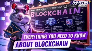 Hamster Academy Everything you need to know about blockchain [upl. by Philbin]