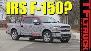 First Ever Ford F150 Prototype Spied With Independent Rear Suspension Oh Yea It’s Also Electric [upl. by Amling]