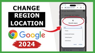 How to Change Region in Google Chrome Browser 2024  Change Country Location [upl. by Atiseret]