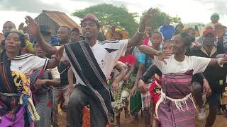 Traditional Antandroy Dance to welcome Anglican Aid [upl. by Areikahs456]