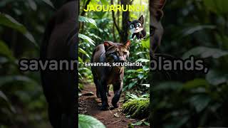 JAGUARUNDI FUN FACTanimals shorts fun FACT [upl. by Anneiv]