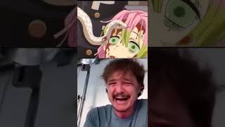 Mitsuri Kanroji death  Pedro Pascal crying [upl. by Eeltrebor]