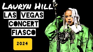 Lauryn Hills concert fiasco  Las Vegas 2024 [upl. by Anyad]