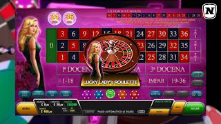 LUCKY LADYS ROULETTE  JUEGO ESPECIAL DE NOVO LINE SUPRA CASH [upl. by Cherice436]