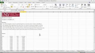 710 Business Finance Chapter 4 Problem 27 [upl. by Pace]