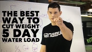 The Best way to Cut Weight 5 Day Water Load [upl. by Brenda]