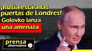 Putin pone a Londres de rodillas Almirante Golovko desplegó misiles hipersónicos Mirelvis Virginia [upl. by Repsihw459]