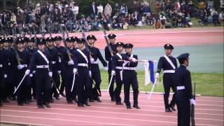 平成二十四年防衛大学校開校記念祭 観閲行進 [upl. by Wolgast124]