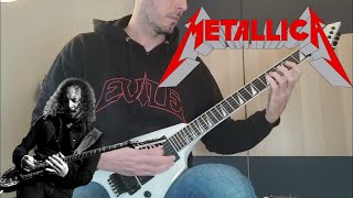 Metallica  The Frayed Ends Of Sanity Guitar Cover with solo [upl. by Frissell]