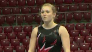 Rosannagh MACLENNAN CAN  2013 Trampoline Worlds Qualifications [upl. by Aihsenal]