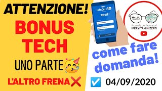 BONUS PC INTERNET 💻 SI PARTE BONUS MOBILITÀ 🚳 SLITTA ANCORA 4 settembre 2020 [upl. by Wolk243]