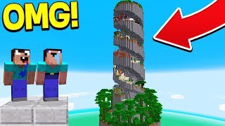 WORLDS BIGGEST MINECRAFT PARKOUR MAP [upl. by Affer]