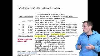 Convergent and discriminant validity [upl. by Winnifred]