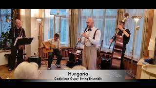 Hungaria  Gadjolinos Gypsy Swing Ensemble Live in Zurich [upl. by Ber82]