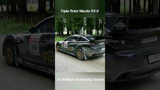 3 Rotor Mazda RX8  Insane 20B Rotary Sound hillclimbmonster [upl. by Lena]