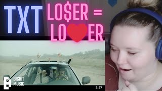 FIRST Reaction to TXT TOMORROW X TOGETHER  LOSER  LOVER ❤️🔥 [upl. by Egidio106]