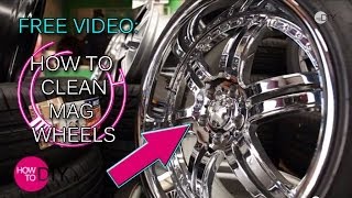 How To Clean Your Alloy Mag Wheels And Rims [upl. by Ortrude895]