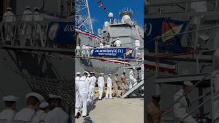 US NAVY Decommissioning Ceremony [upl. by Eibot]