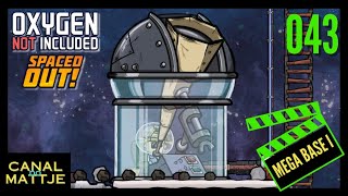 🫁Oxygen Not Included  Início da pesquisa espacial  EP 43 [upl. by Hewe]