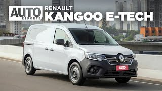 RENAULT KANGOO ETECH dobra de potência para encarar BYD [upl. by Nestor697]