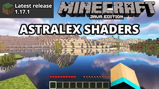 Minecraft Java 1171 AstraLex Shaders Iris Shaders Gameplay amp Install [upl. by Caresa]