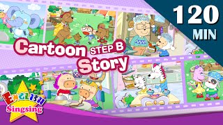 Whats thatMore Kids Cartoon story step B  Learn English  Collection of Easy conversation [upl. by Tuneberg747]