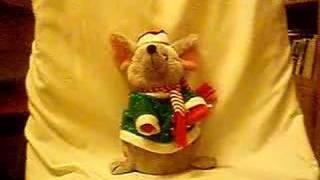 Annoying Singing Christmas Mouse [upl. by Corty]