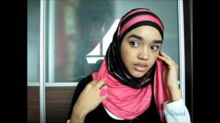 Hijab tutorial 9 Layer it up a hijab style using 2 scarves [upl. by Yesrej100]