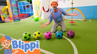 Blippi’s Has A Fun Day of Color Play  Blippis Stories and Adventures for Kids  Moonbug Kids [upl. by Machute4]