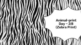 quotEasy Zebra Print Sketch Tutorial Learn How to Draw Zebra Stripes Step by Stepquot [upl. by Mort]