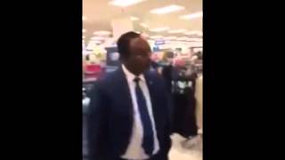 Ethiopia Redwan Hussein a shopping in Arlington virgina Aug 72014 [upl. by Hassadah]