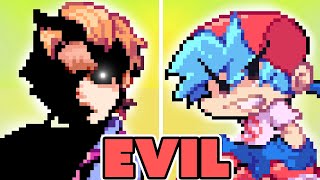 FRIDAY NIGHT FUNKIN mod EVIL Null vs BF [upl. by Andromede]