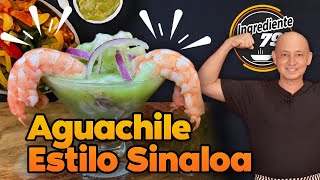 AGUACHILE de CAMARON Estilo Sinaloa 🦐 en SALSA MARISQUERA VERDE 🚀│ Ingrediente 791 [upl. by Lannie479]