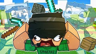 Harmless Invisible Prank Turned Hostile  Minecraft [upl. by Dlarrej]